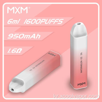 도매 러시아 1500 퍼프 일회용 vape 판매